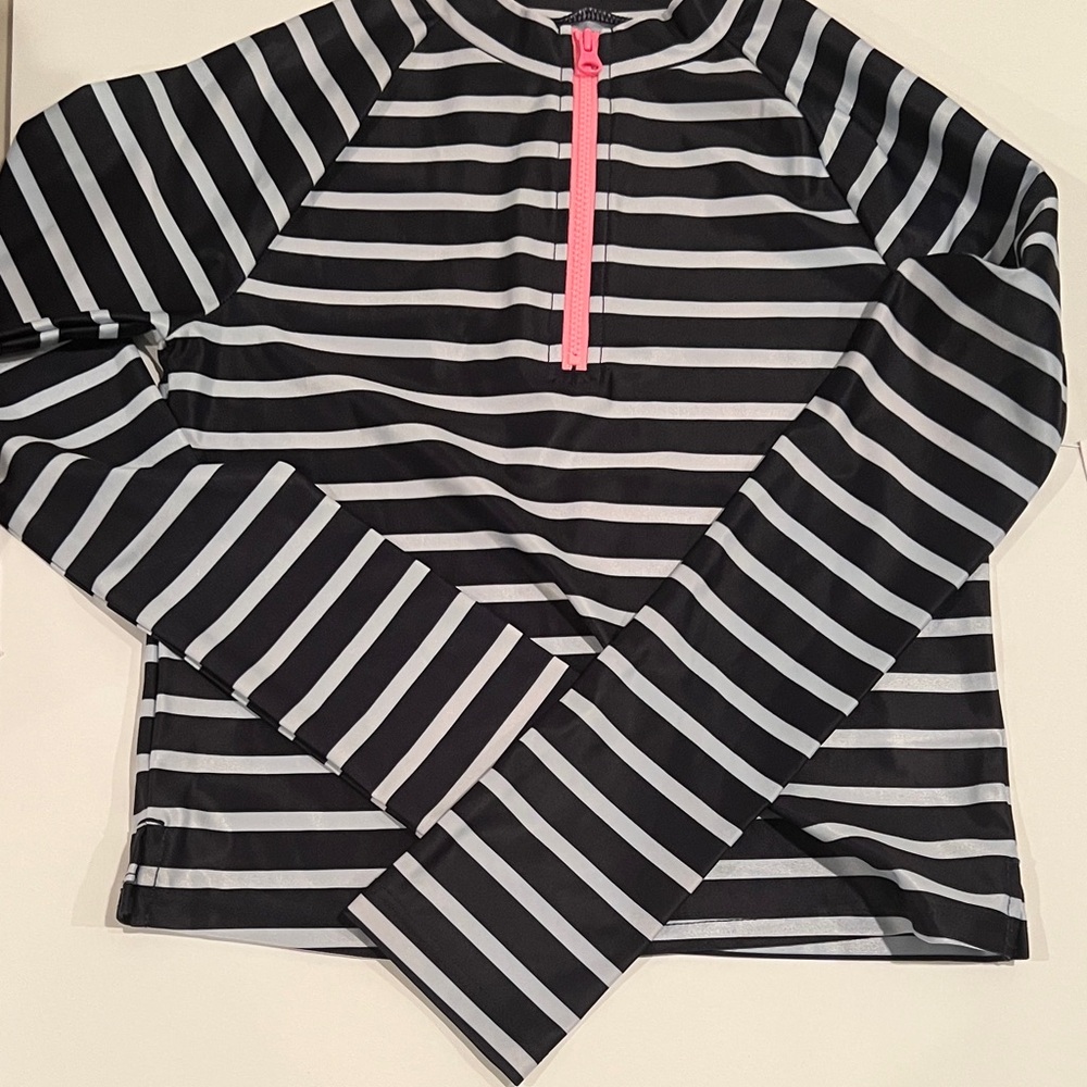 GAP Dark Blue and White Striped Shirt